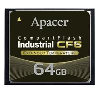 Apacer Memory America - AP-CF064GRANS-ETNRC - MEM CARD COMPACTFLASH 64GB SLC