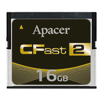 Apacer Memory America - APCFA016GBAD-WDT - MEMORY CARD CFAST 16GB SLC