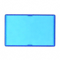 APEM Inc. - A0261F - SCREEN BLUE RECTANGULAR