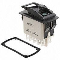 APEM Inc. - KR46CAKEEG - SWITCH ROCKER DPDT 10A 24V