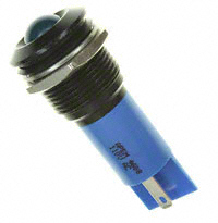 APEM Inc. - Q16P1BXXB110E - INDICATOR 110V 16MM PROM BLUE