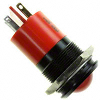 APEM Inc. - Q22P1BXXR110E - INDICATOR 110V 22MM PROM RED