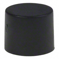 APEM Inc. - U1142 - CAP PUSHBUTTON ROUND BLACK
