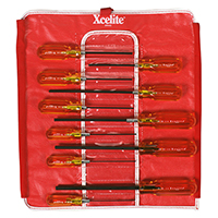 Apex Tool Group - LN11N - SCREWDRIVER SET HEX W/POUCH 11PC