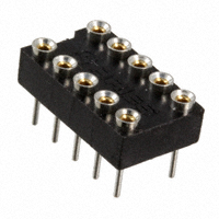 Aries Electronics - 10-6513-10T - CONN IC DIP SOCKET 10POS GOLD
