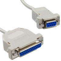 Assmann WSW Components - AK124-3 - NULL MODEM CABLE DB9F TO DB25F