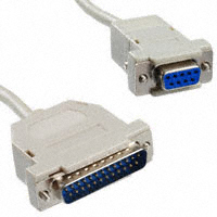 Assmann WSW Components - AK149-3 - MODEM CABLE DB9F TO DB25M