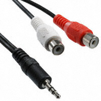 Assmann WSW Components - AK244-2 - CABLE 3.5MM STER-2RCA FEMALE 2M