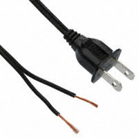 Assmann WSW Components - AK500-OE-12-6F-R - CORD SPT-1 18AWG 2COND 1.83M BLK