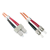 Assmann WSW Components - DK-2612-01 - CABLE FIBER OPTIC DUAL ST-SC 1M