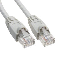 Amphenol Commercial Products - MP-64RJ45UNNW-014 - CABLE MOD 8P8C PLUG-PLUG 14'