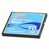 ATP Electronics, Inc. - AF16GCFP7-OEM - MEM CARD COMPACTFLASH 16GB MLC