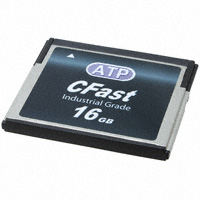 ATP Electronics, Inc. - AF16GCSI-OEM - MEMORY CARD CFAST 16GB SLC