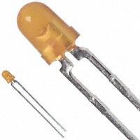 Broadcom Limited - HLMP-1401 - LED YELLOW DIFF 3MM ROUND T/H