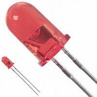 Broadcom Limited - HLMP-3316-I0002 - LED RED CLEAR 5MM ROUND T/H