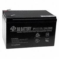 B B Battery - BP12-12-T2-FR - BATTERY LEAD ACID 12V 12AH