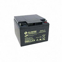 B B Battery - EP28-12 - BATTERY LEAD ACID 12V 28AH