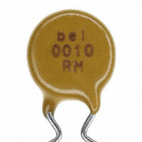 Bel Fuse Inc. - 0ZRM0010FF1E - PTC RESET 0.10A 120VAC/VDC RAD