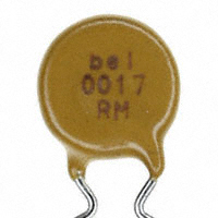 Bel Fuse Inc. - 0ZRM0017FF1E - PTC RESET 0.17A 120VAC/VDC RAD