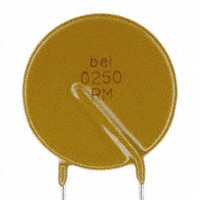 Bel Fuse Inc. - 0ZRM0250FF1A - PTC RESET 2.50A 120VAC/VDC RAD