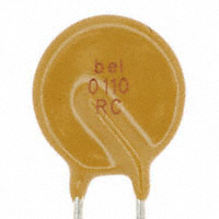 Bel Fuse Inc. - 0ZRC0110FF1A - PTC RESETTABLE 90V 1.10A RADIAL