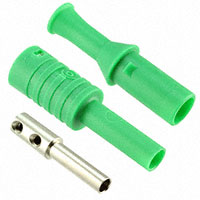 Cal Test Electronics - CT3134-5 - DIY 4MM SHTH JACK - GREEN