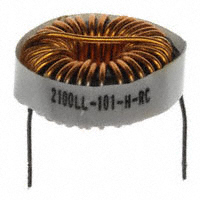 Bourns Inc. - 2100LL-101-H-RC - FIXED IND 100UH 4.3A 36 MOHM TH