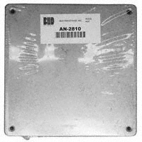 Bud Industries - AN-2810 - BOX ALUM NATURAL 6.25"L X 6.25"W