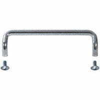 Bud Industries - H-9110-B - HANDLE CHROME MOUNTING CENTER 6"