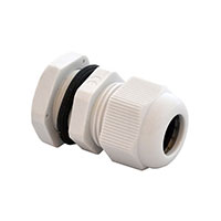 Bud Industries - IPG-2221354-G - LNG GRY CABLE GLAND .24-.47"
