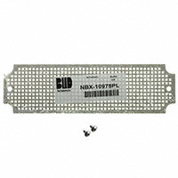 Bud Industries - NBX-10978-PL - PANEL PLASTIC 2.56X9.25" FOR NB
