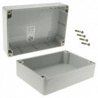 Bud Industries - PN-1327 - BOX PLASTIC GRAY 6.73"L X 4.76"W