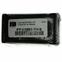 Bud Industries - PT-11853-PMB - BOX ABS BLACK 4.13"L X 2.26"W
