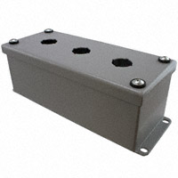 Bud Industries - SPB-3903 - BOX STEEL GRAY 2.75"L X 3.25"W