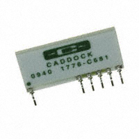 Caddock Electronics Inc. - 1776-C68 - RES NETWORK 5 RES MULT OHM 10SIP