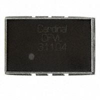 Cardinal Components Inc. - CFVL-A7BP-311.04TS - OSC VCXO 311.04MHZ LVDS SMD
