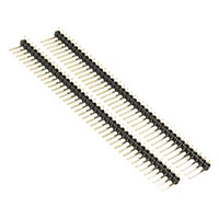 Chip Quik Inc. - HDR-ETD - 0.1" 40 PIN HEADER PAIR FOR PCB