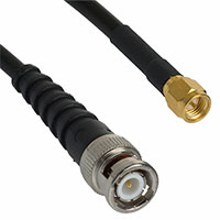 Cinch Connectivity Solutions Johnson - 415-0037-MM500 - CABLE SMA PLUG TO BNC PLUG 500MM