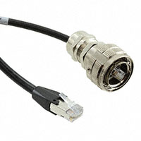 Cinch Connectivity Solutions - C-RJFTV5E1706MN03 - CABLE MOD 8P8C PLUG-PLUG 0.98'