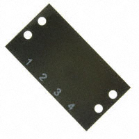 Cinch Connectivity Solutions - MS-4-141 - BARRIER BLK MARKER STRIP 4POS