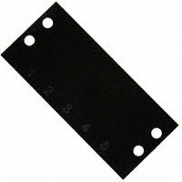 Cinch Connectivity Solutions - MS-5-141 - BARRIER BLK MARKER STRIP 5POS