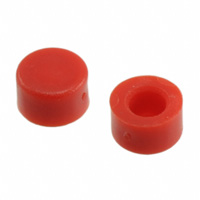 C&K - 798D03000 - CAP PUSHBUTTON ROUND RED