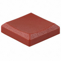C&K - BTN MDP 40 - CAP PUSHBUTTON SQUARE RED