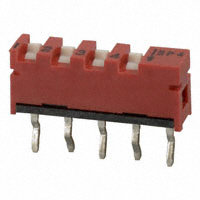 C&K - SP04 - SWITCH SLIDE DIP SPST 10MA 20V