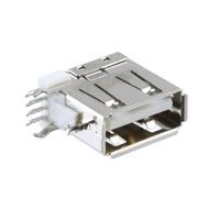 CNC Tech - 1001-008-01001 - CONN USB A TYPE R/A FLAT T/H