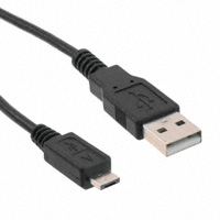 CNC Tech - 102-1072-BL-00050 - CBL USB MICRO A MALE-A MALE .5M