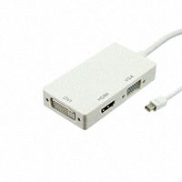 CNC Tech - C-743-WH-13 - CABLE ADAPTR MDP TO HDMI-DVI-VGA