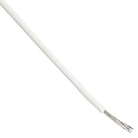 CNC Tech - 1672-24-1-0500-002-1-TS - HOOK-UP-WIRE 24AWG 300V WHITE 50