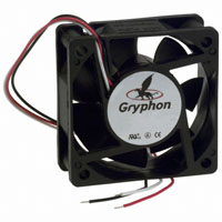 Comair Rotron - GDA6025-12BB - FAN AXIAL 60X25MM 12VDC WIRE