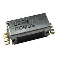Comus International - CGSM-031A-GTR - RELAY RF SPST-NO 500MA 3.3V